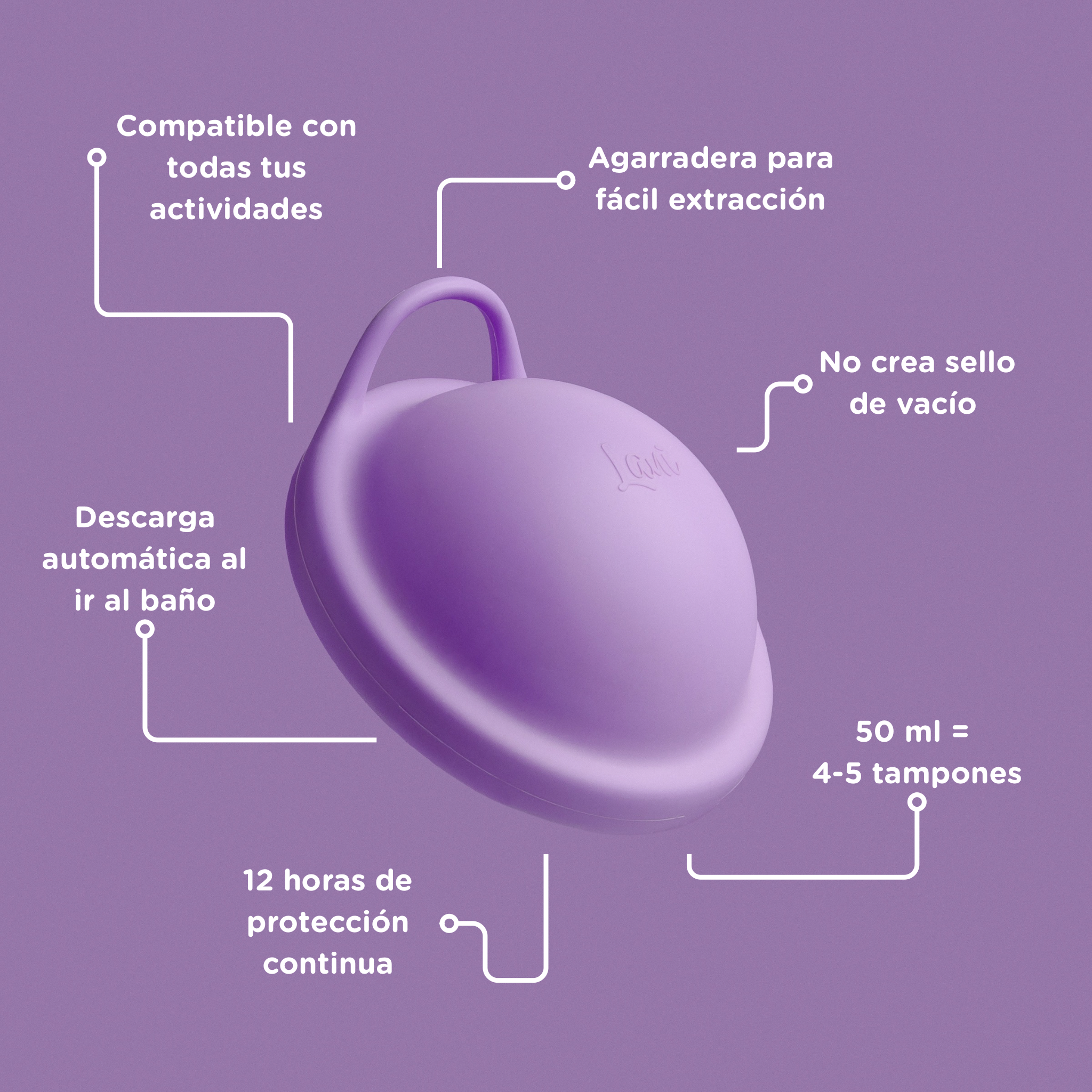 Disco Menstrual Lani LOOP