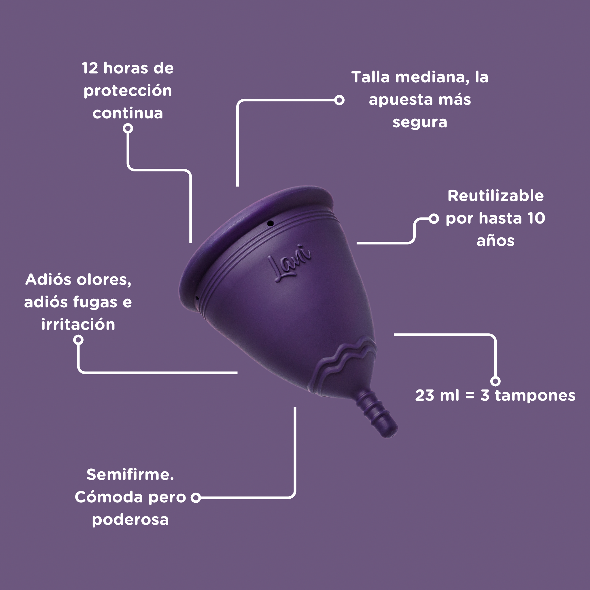 Copa Menstrual Lani - Clásica